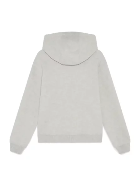 Bluza z kapturem Casablanca z kaszmiru z kapturem szara