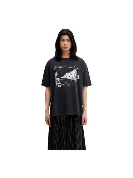 RHUDE Montenegro Morada T-shirt czarna