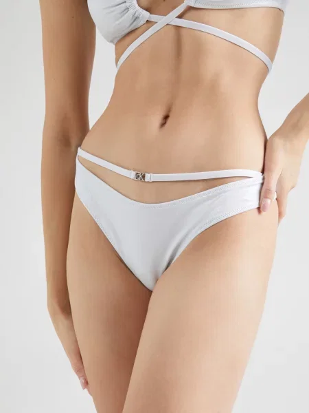 Tangá Calvin Klein Swimwear biela