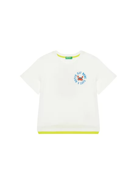 United Colors Of Benetton Majica Écru Regular Fit