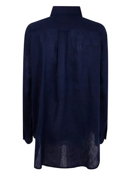 Cămașă Polo Ralph Lauren lungă albastru
