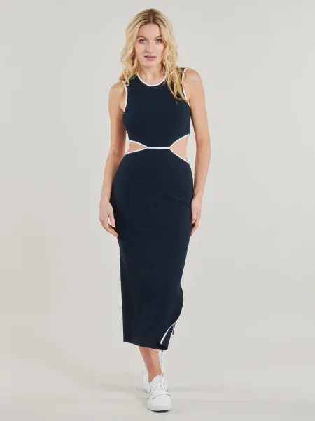 Oblekové šaty Emporio Armani Ea7 modrá