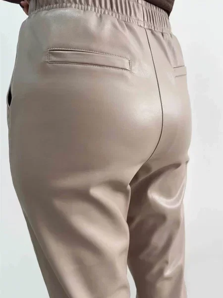 Брюки Legs бежевые