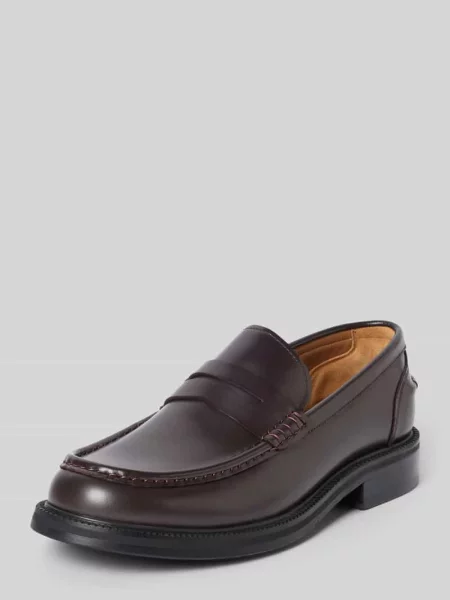 Loafersy z naturalnej skóry bydlęcej model BOBBY' Selected