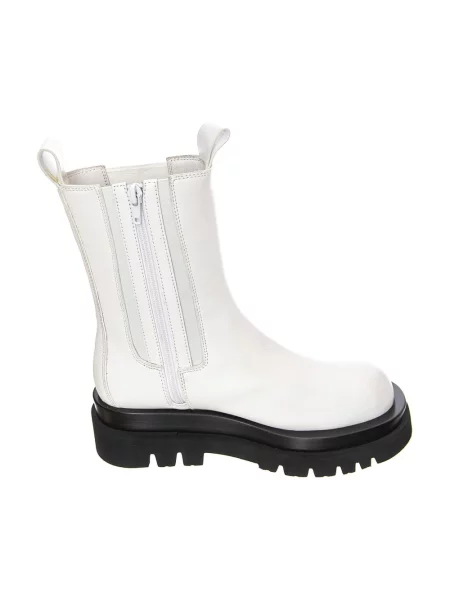 Sztyblety Jeffrey Campbell skórzane białe