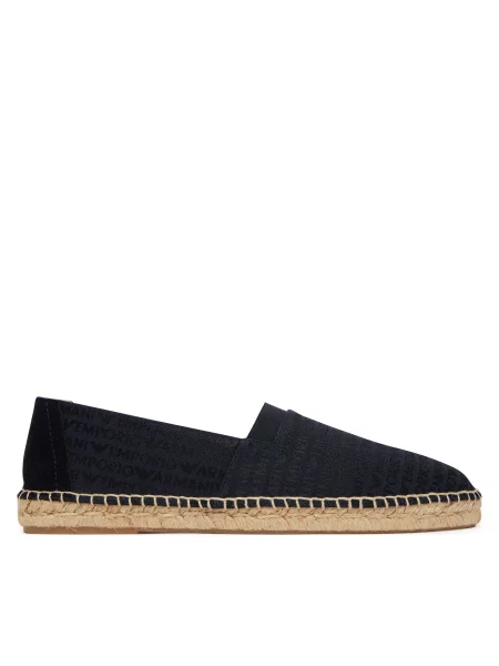 Espadrile Emporio Armani Mornarsko modra