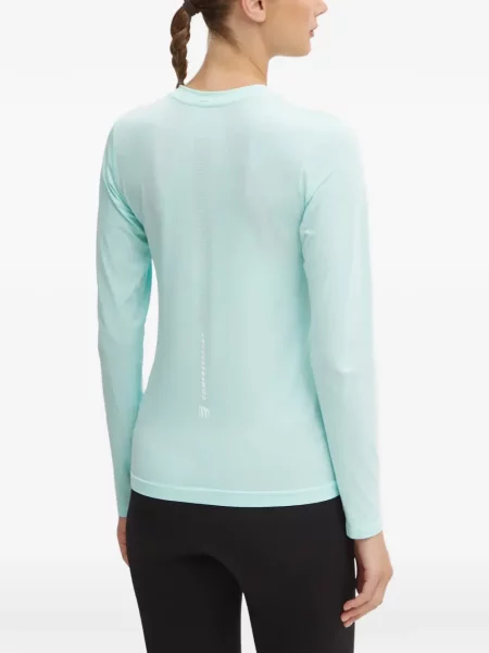 Tricou Compressport cu imagine albastru