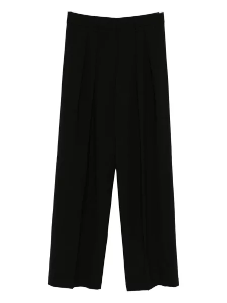 Pantaloni Forte_forte plisate negru