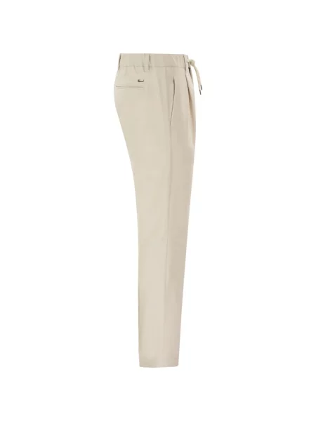 Pantaloni Herno conici cu cordon