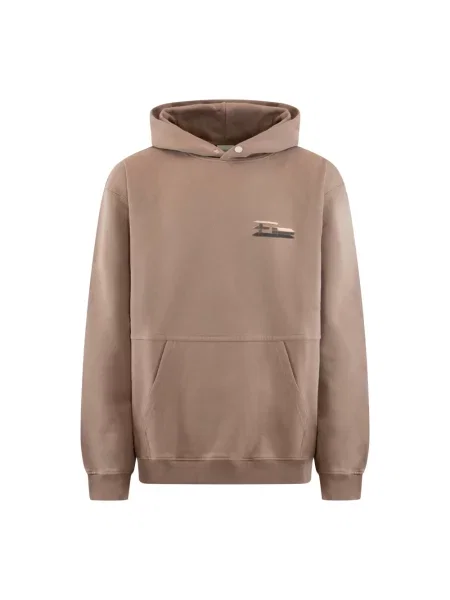 Bluza z kapturem Filling Pieces z kapturem brązowa