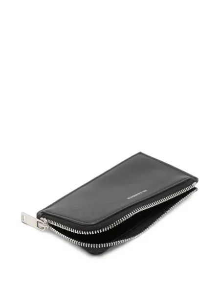 Portofel Jil Sander cu imagine negru