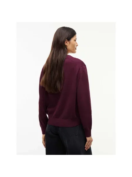 Mikina Tommy Jeans fialová