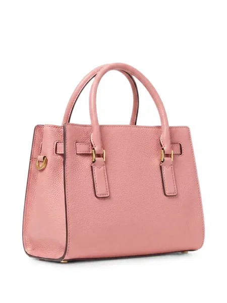 Matlasat geanta crossbody Michael Michael Kors cu autograf maro