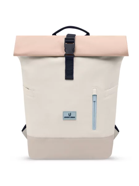 Johnny Urban Rucsac Luca Small / nisipiu / albastru deschis / roz bej