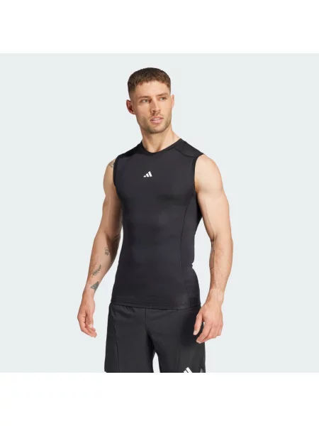 Tričko Techfit Compression Training Sleeveless černé