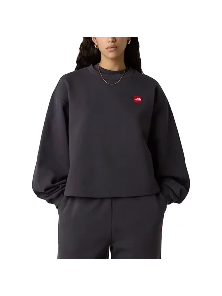The North Face bluza Redbox z aplikacją szary