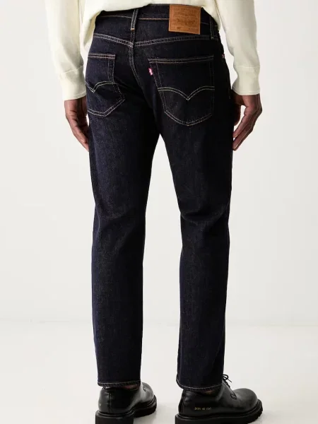 Levi's jeansy tapered TAPER granatowy