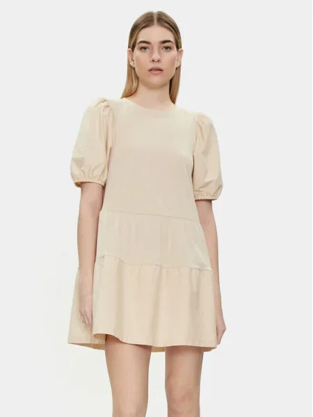 Brave Soul Rochie de vară Straight Fit bej