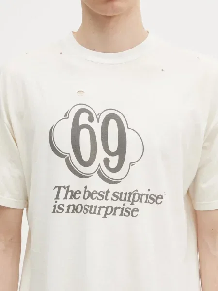 Футболка Aries Destroyed 69 SS Tee