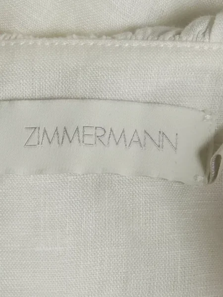 Rochie maxi Zimmermann alb