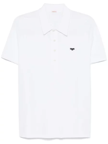 Поло тениска Fursac бяло