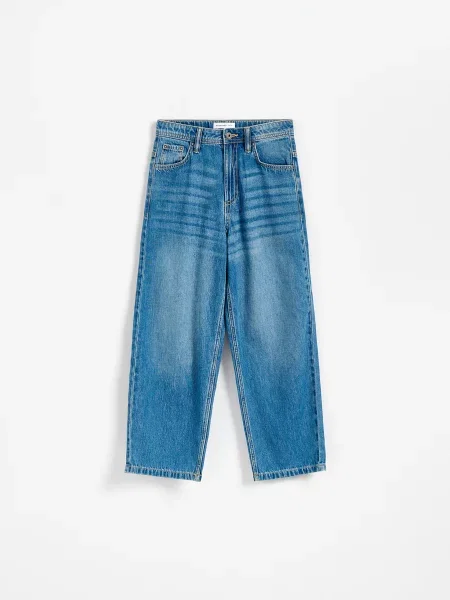 Reserved Джинси baggy синій