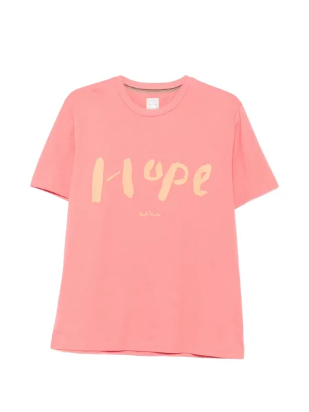 Tricou Paul Smith cu imagine roz