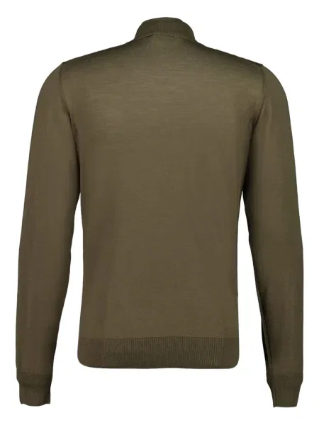 Pulover Piacenza Cashmere din cașmir verde