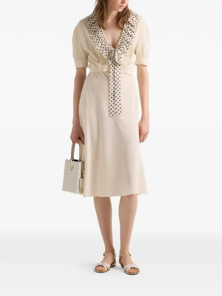 Rochie Prada cu broderie