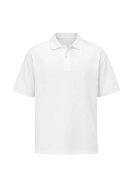 Scurt tricou polo Handvaerk alb