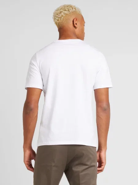 JACK & JONES Tricou negru alb