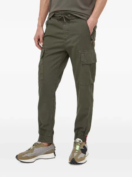 Pantaloni cargo Alpha Industries verde