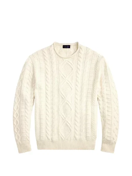 Пуловер Ralph Lauren Purple Label виолетово