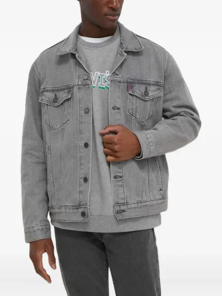 Ретро слаб дънки skinny fit Levi's® с разкъсвания синьо