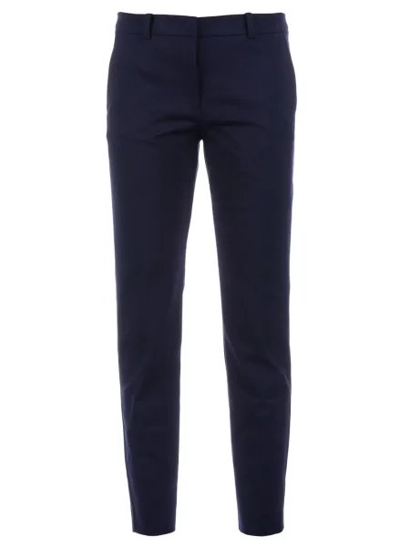 Spodnie Mantu o krotszym kroju niebieskie