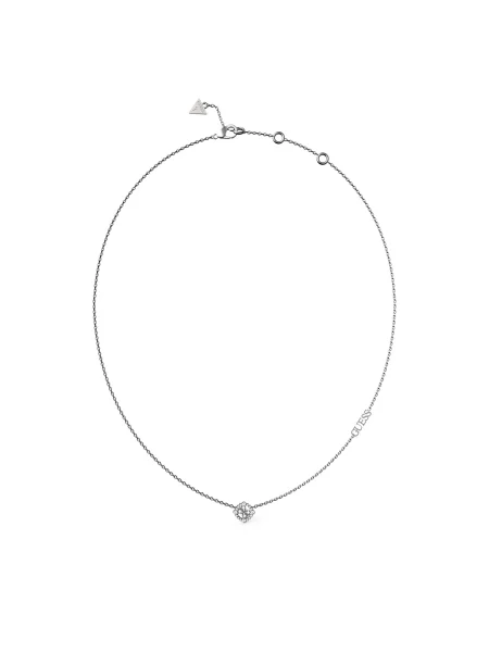 Ожерелье Guess серебряное
