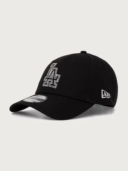 New Era czapka z daszkiem METALLIC OUTLINE czarna