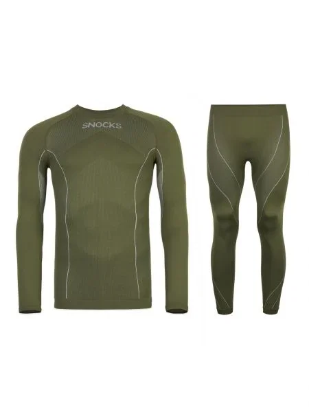 SNOCKS Chiloți sport oliv