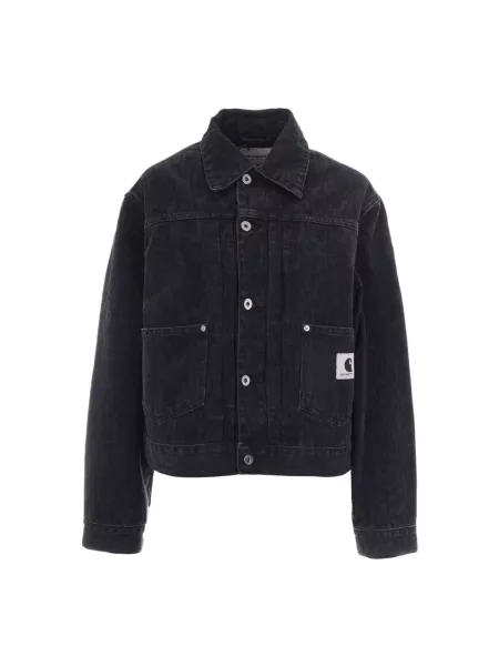 Kurtka jeansowa Carhartt Wip szara