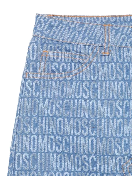 Spódnica dziecięca Moschino niebieska
