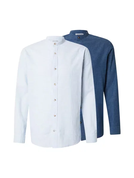 JACK & JONES Srajca JJESUMMER mornarska / pastelno modra