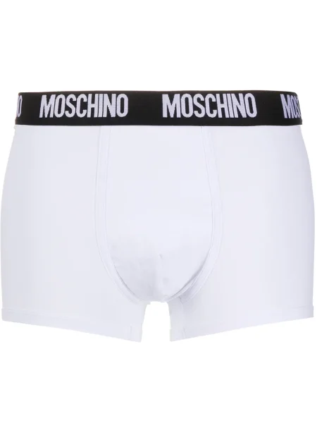 Boxeri Moschino alb