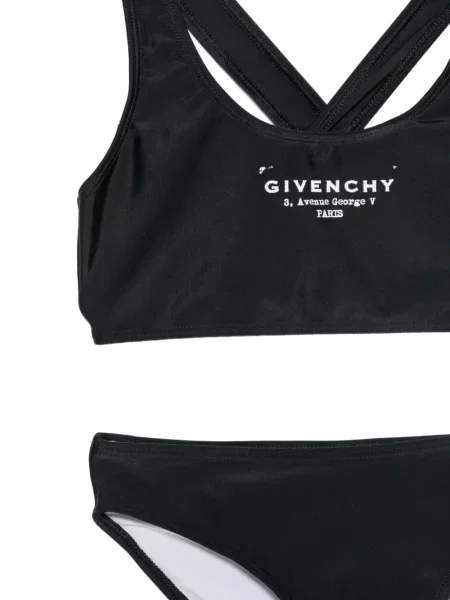 Bikini dziecięce Givenchy czarne