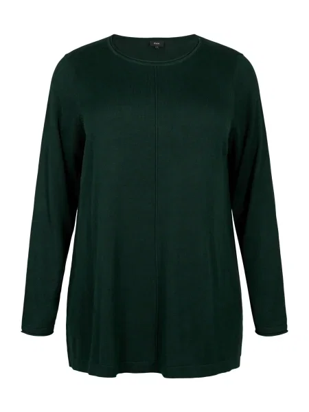 Zizzi Pulover Mshape verde închis