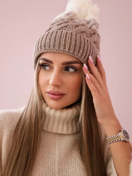 Șapcă Kesi din fleece bej