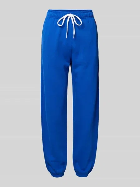 Spodnie dresowe z elastycznym ściągaczem Polo Ralph Lauren niebieski
