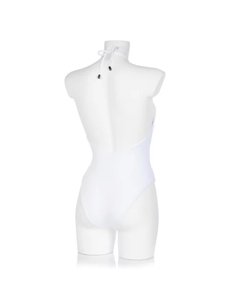 Costum de baie Karl Lagerfeld alb