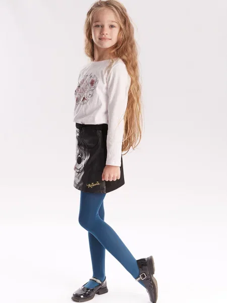 Giulia Колготи Для дівчаток Мікрофібра синій