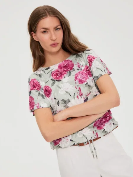 Tricou Marisse alb