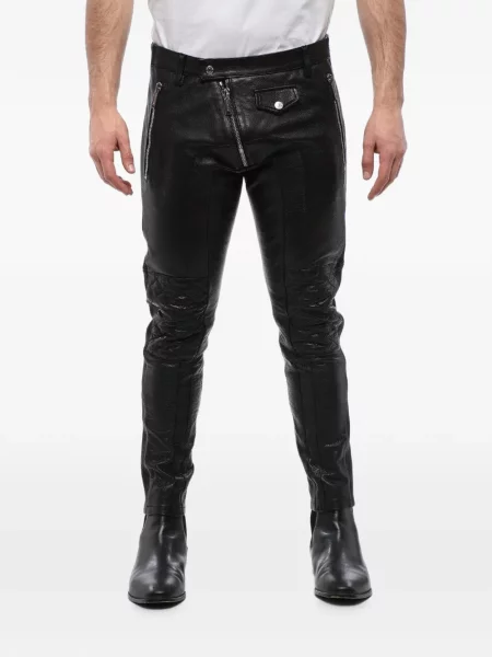 Matlasat pantaloni Dsquared2 negru
